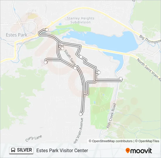 SILVER Bus Line Map