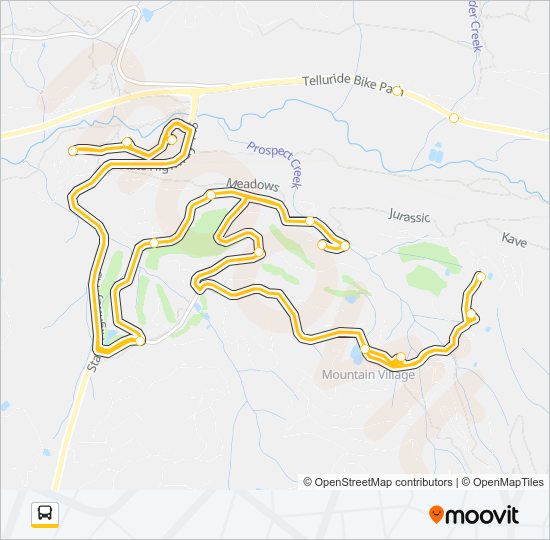 OFFSEASON LOCAL Bus Line Map