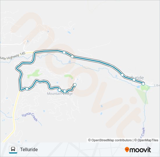 OFFSEASON EXPRESS Bus Line Map