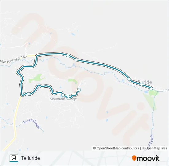 OFFSEASON EXPRESS Bus Line Map