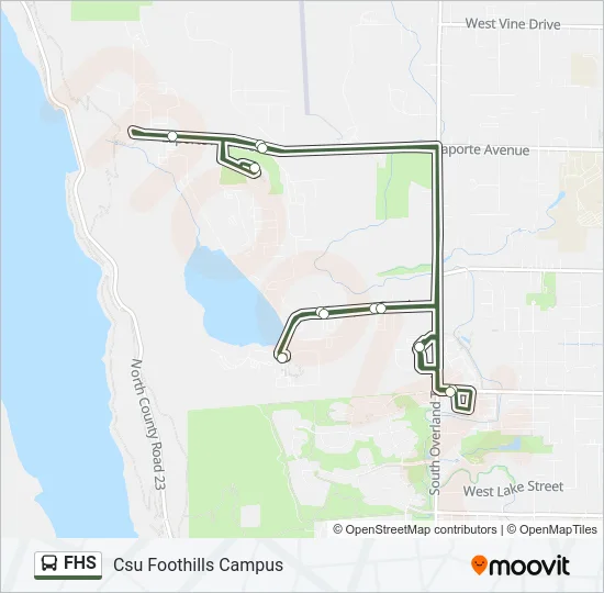 FHS Bus Line Map