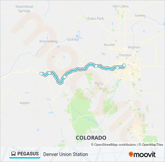 PEGASUS Bus Line Map