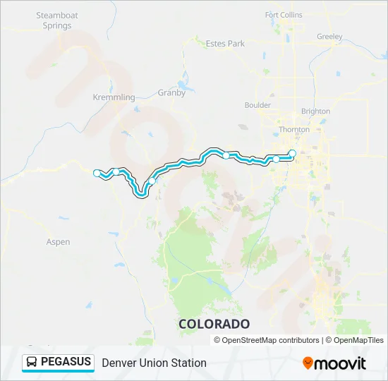 PEGASUS Bus Line Map