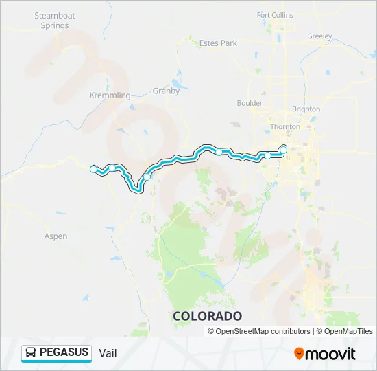 PEGASUS Bus Line Map
