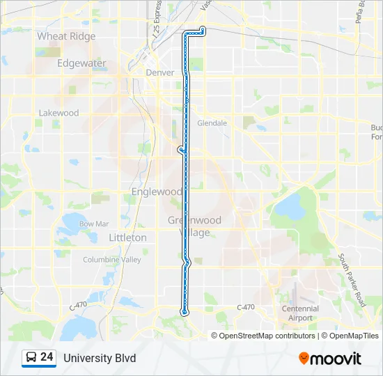 24 Bus Line Map