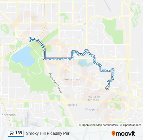 139 Bus Line Map