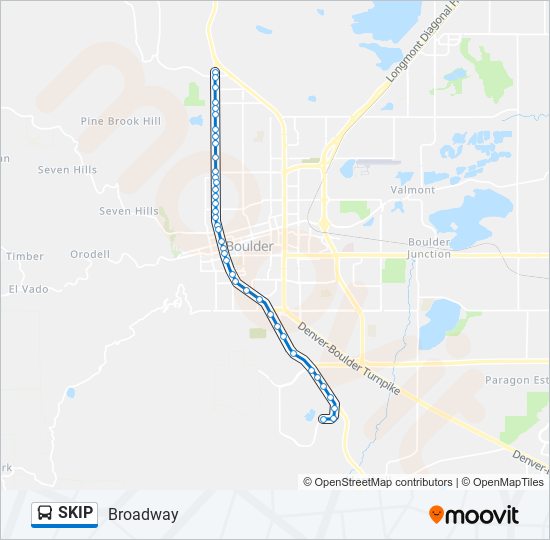 SKIP bus Line Map