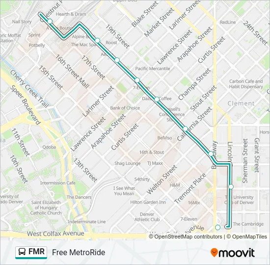 FMR Bus Line Map