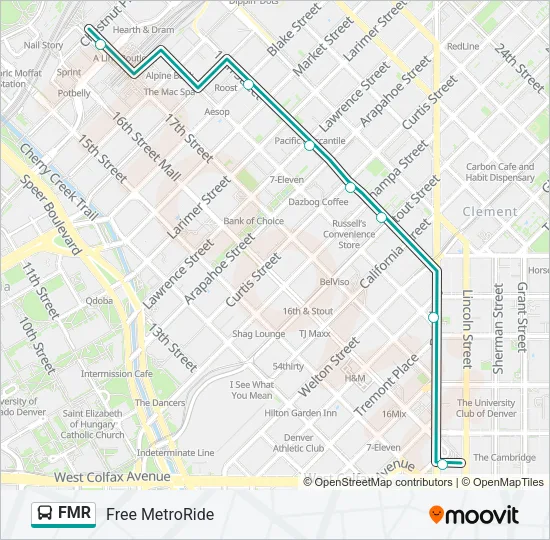FMR Bus Line Map