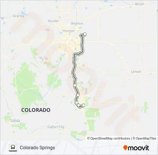 GROOME TRANSPORTATION Bus Line Map