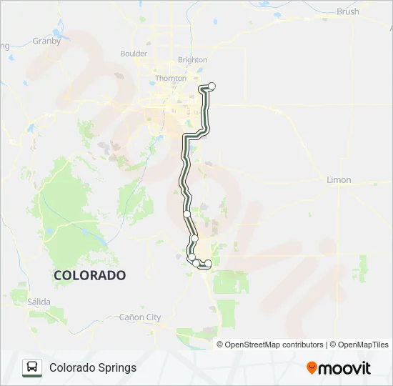 GROOME TRANSPORTATION Bus Line Map