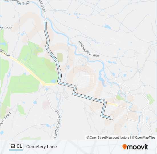 CL Bus Line Map