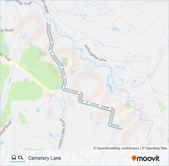 CL Bus Line Map