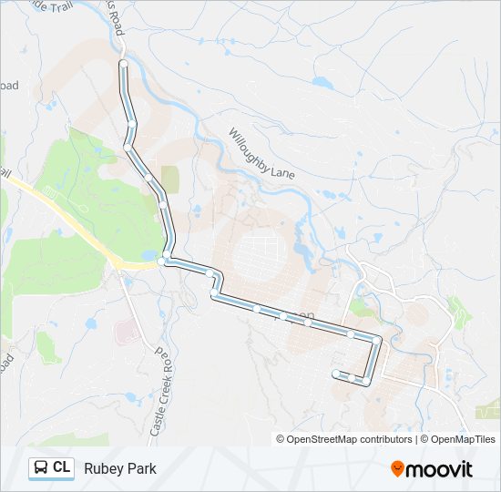 CL Bus Line Map