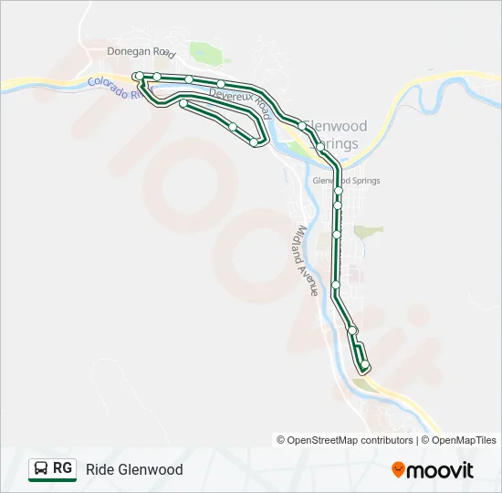 RG Bus Line Map