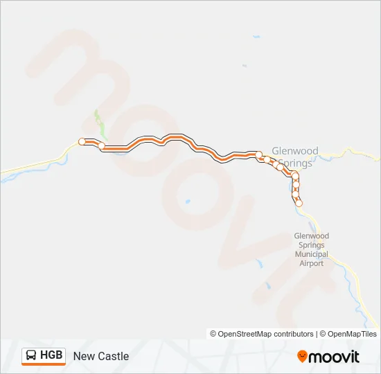 HGB Bus Line Map