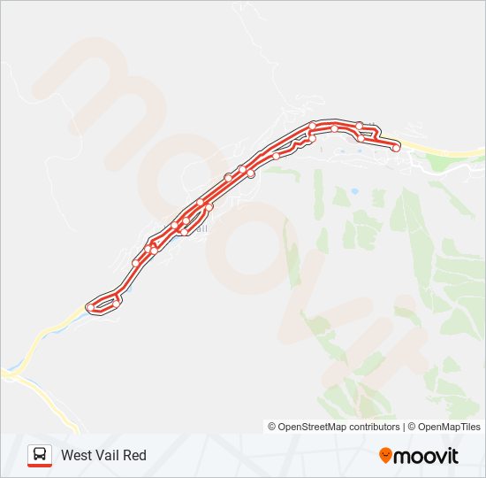 west vail red Route Schedules, Stops & Maps Vail Transportation