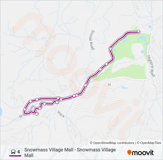 4 Bus Line Map