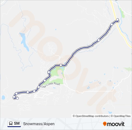 SM Bus Line Map