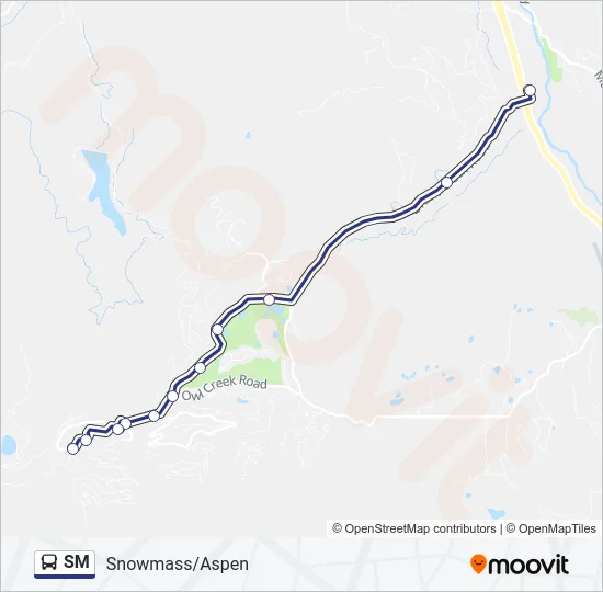 SM Bus Line Map