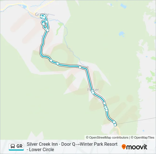 GR Bus Line Map