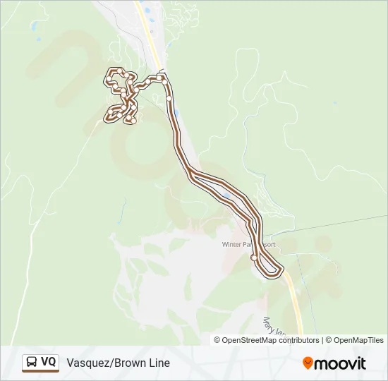 VQ Bus Line Map