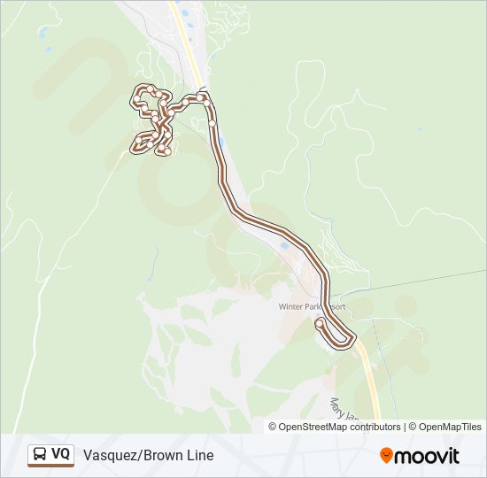 VQ bus Line Map