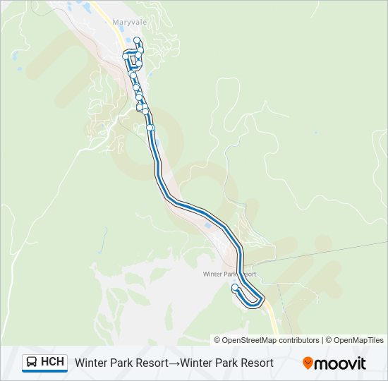 HCH bus Line Map