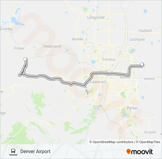 WINTER PARK SHUTTLE (RESERVATIONS SUGGESTED) Bus Line Map
