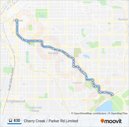 83D bus Line Map