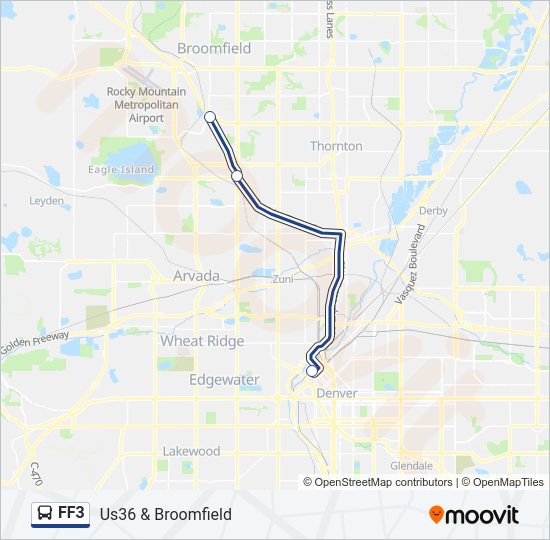 FF3 bus Line Map