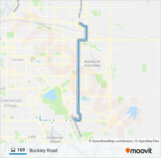 169 Bus Line Map