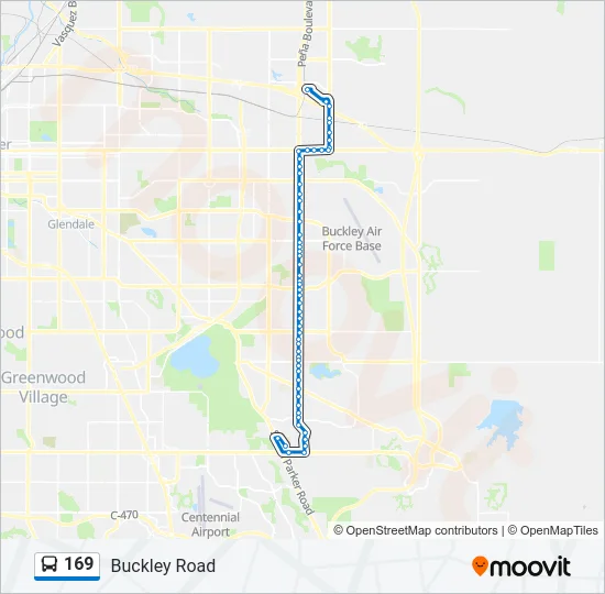 169 Bus Line Map