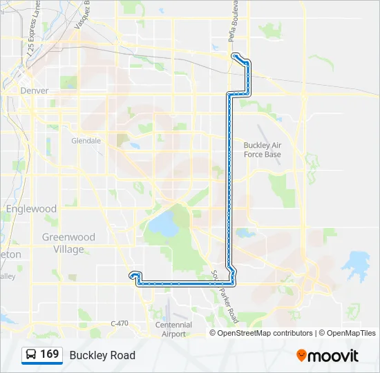 169 Bus Line Map