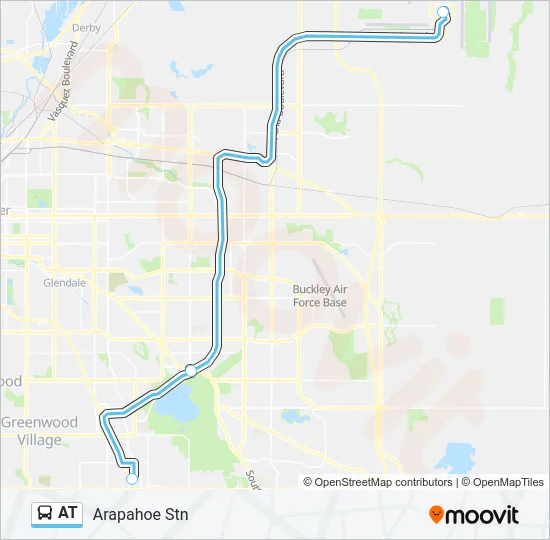 AT Bus Line Map
