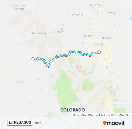 PEGASUS Bus Line Map