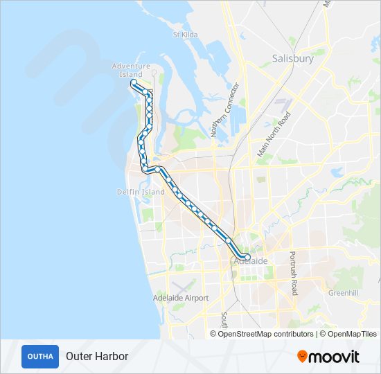 outha Route: Schedules, Stops & Maps - Outer Harbor (Updated)