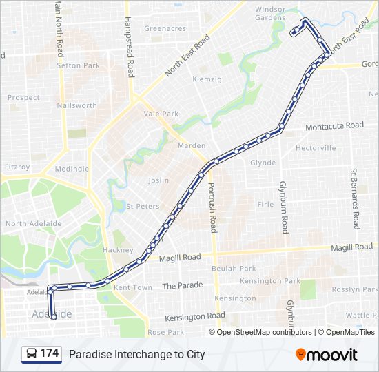 174 Route: Schedules, Stops & Maps - City (Updated)