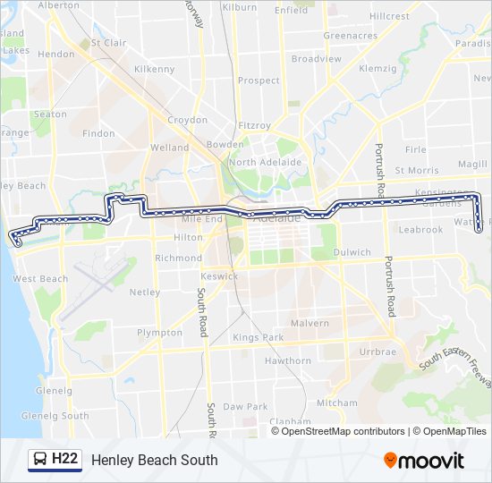 H22 bus Line Map