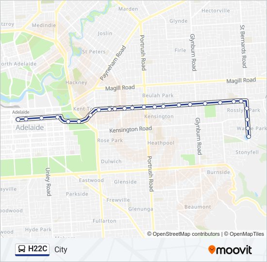 H22C bus Line Map