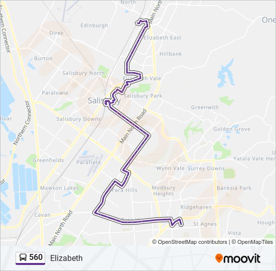 560 Route: Schedules, Stops &amp; Maps - Elizabeth (Updated)