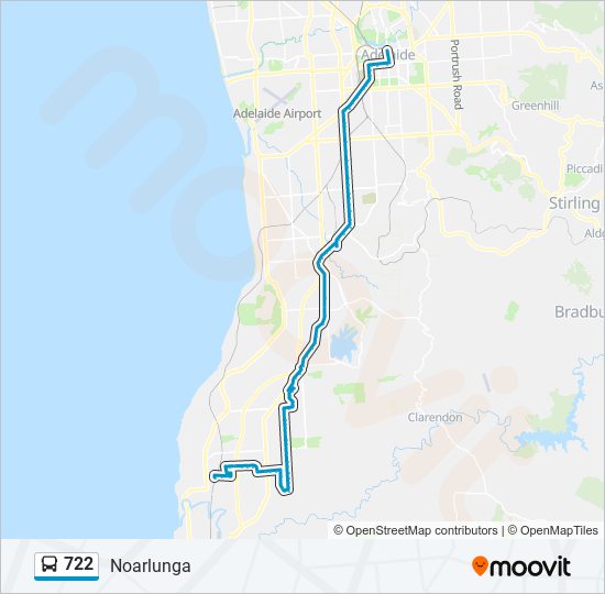 722 Route Schedules, Stops & Maps Noarlunga (Updated)