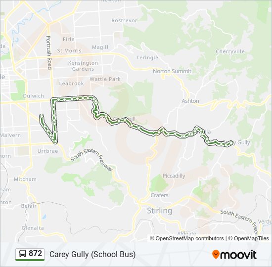 872 Route Schedules Stops Maps Carey Gully School Bus Updated 872-route-schedules-stops-maps-carey-gully-school-bus-updated