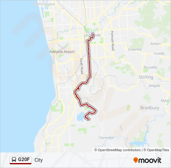 G20F Bus Line Map