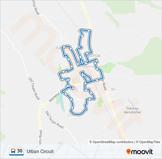 30 Route Schedules, Stops & Maps Urban Circuit (Updated)