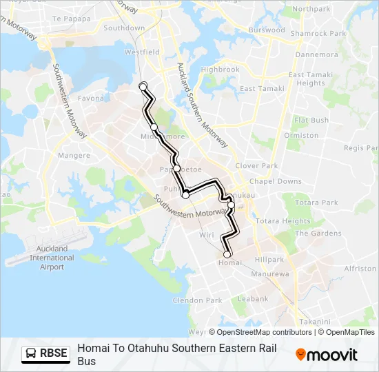 RBSE Bus Line Map