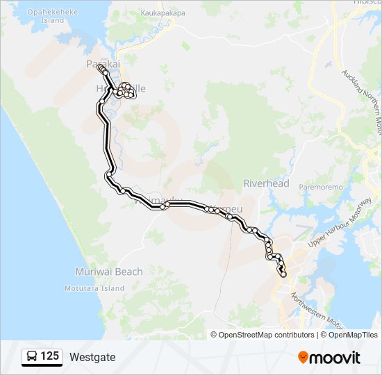 125 Route Schedules Stops Maps Westgate Updated 