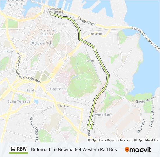 RBW bus Line Map