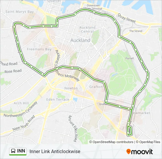 INN Bus Line Map