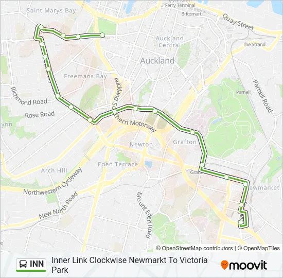 INN Bus Line Map